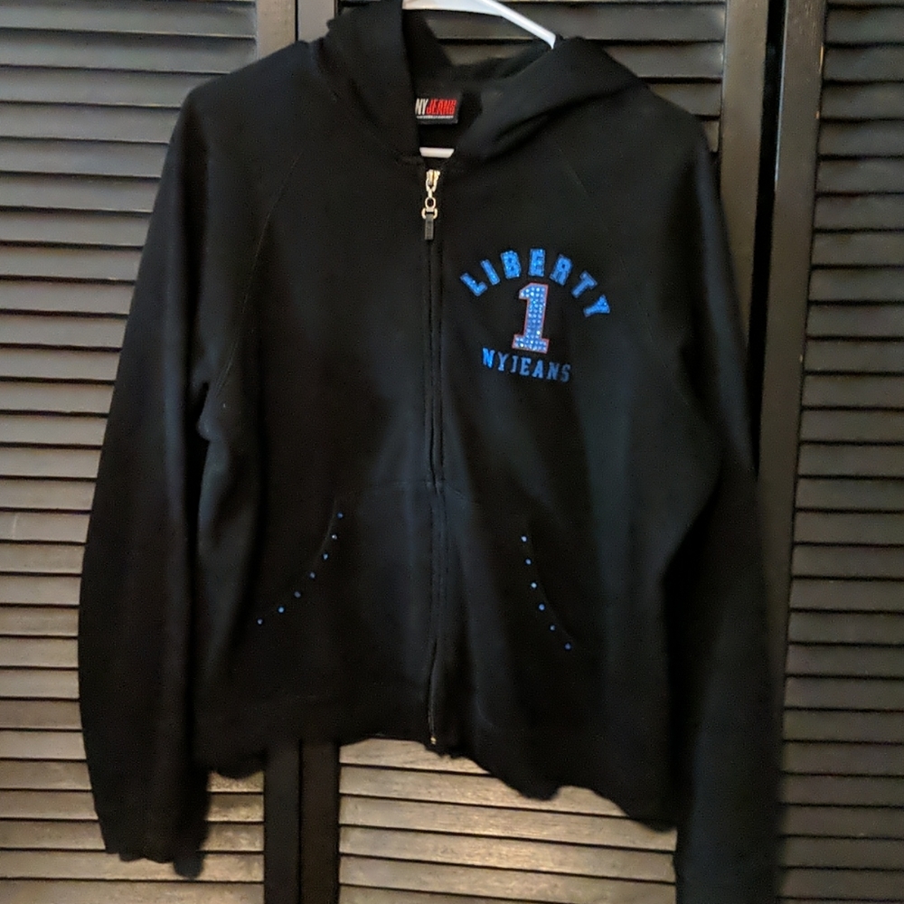 NY Jeans full Zip Hoodie